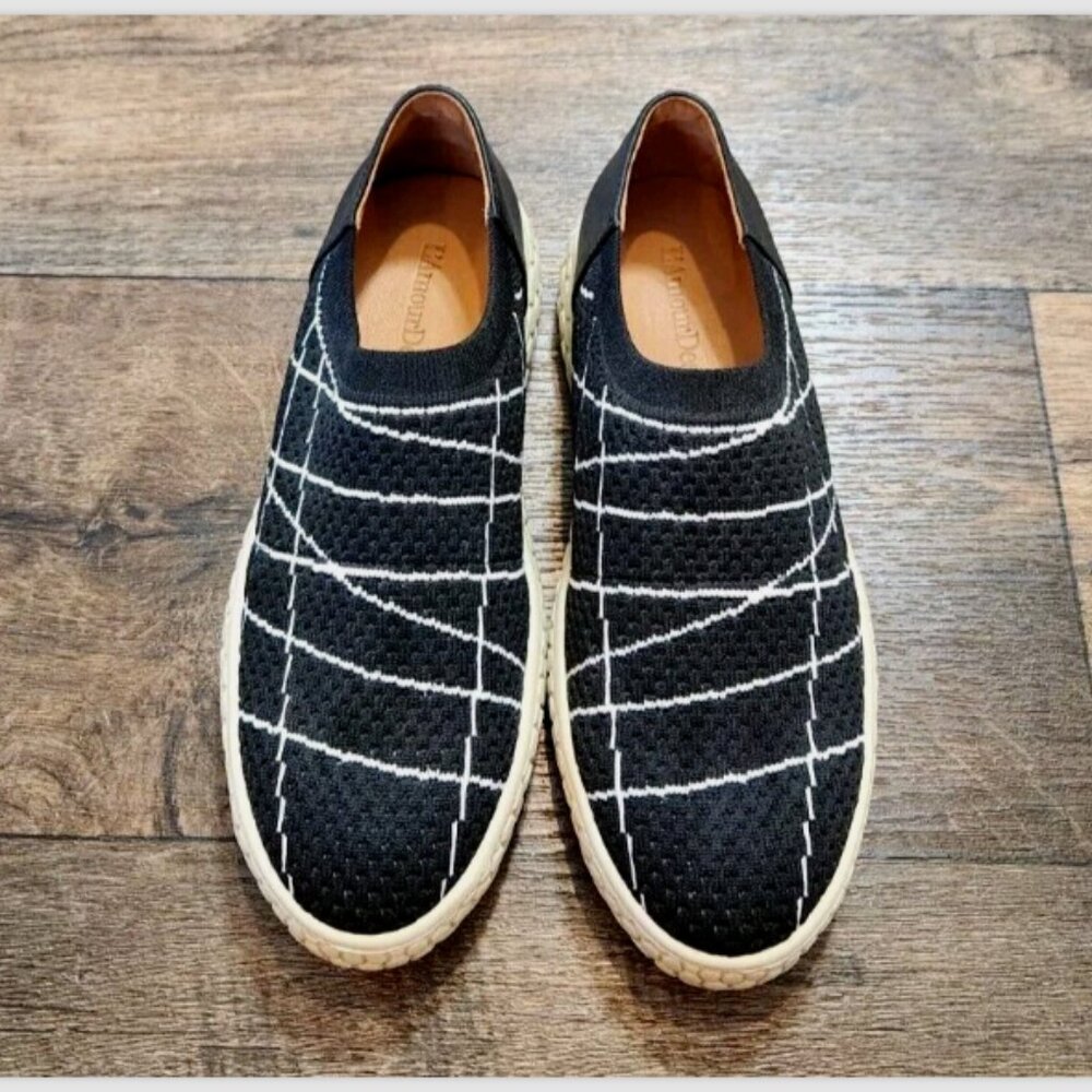 L'Amour Des Pieds Zohndra Woven Knit Slip On Sneakers - Picture 3 of 11